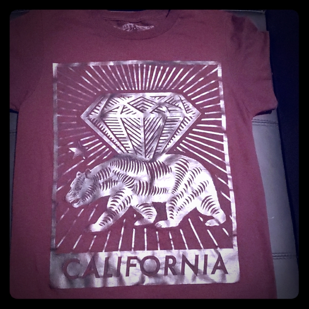 Mens small California w/ Bear Tee